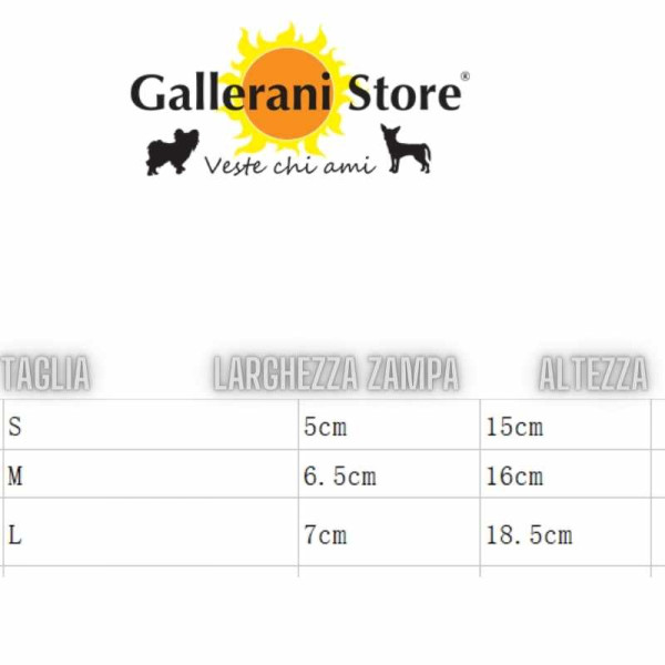 Trade Shop - Calzini Per Cane Animali Domestici Cani Con Gommini  Antiscivoli Taglia Meedia